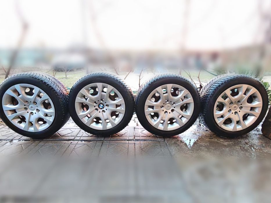 Cauciucuri+jante Nokian Snowproof p 225 50 r17 runflat- bmw