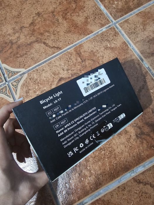 Lanterna pentru bicicleta