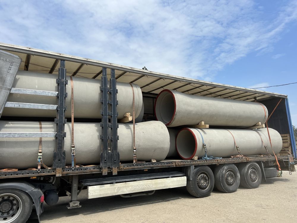 Vand tuburi din beton armat precomprimate lungime 5.2 m