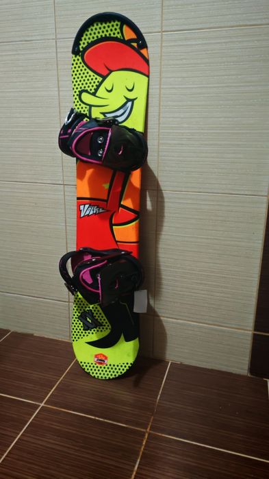 Placa snowboard 115 cm volkal -boots burton