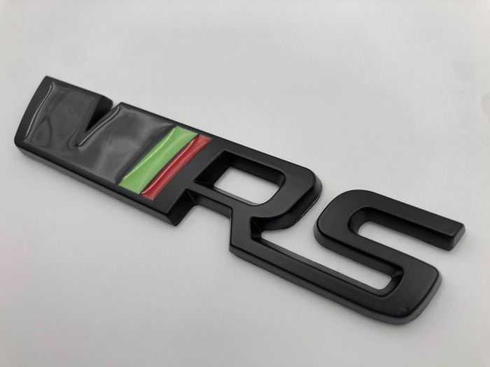 Emblema Skoda VRS spate negru