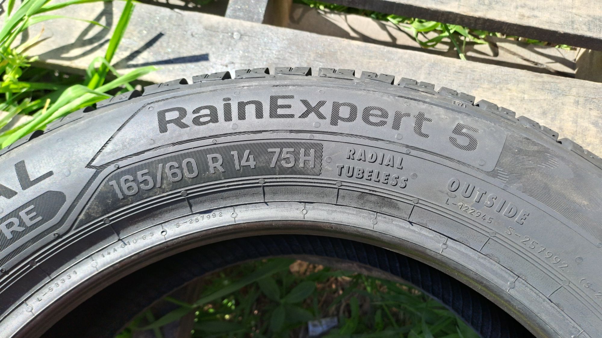 1бр. Нова 165/60/14 Uniroyal Rain Expert 5