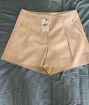 Pantaloni Mango,imitație piele, cu etichetă