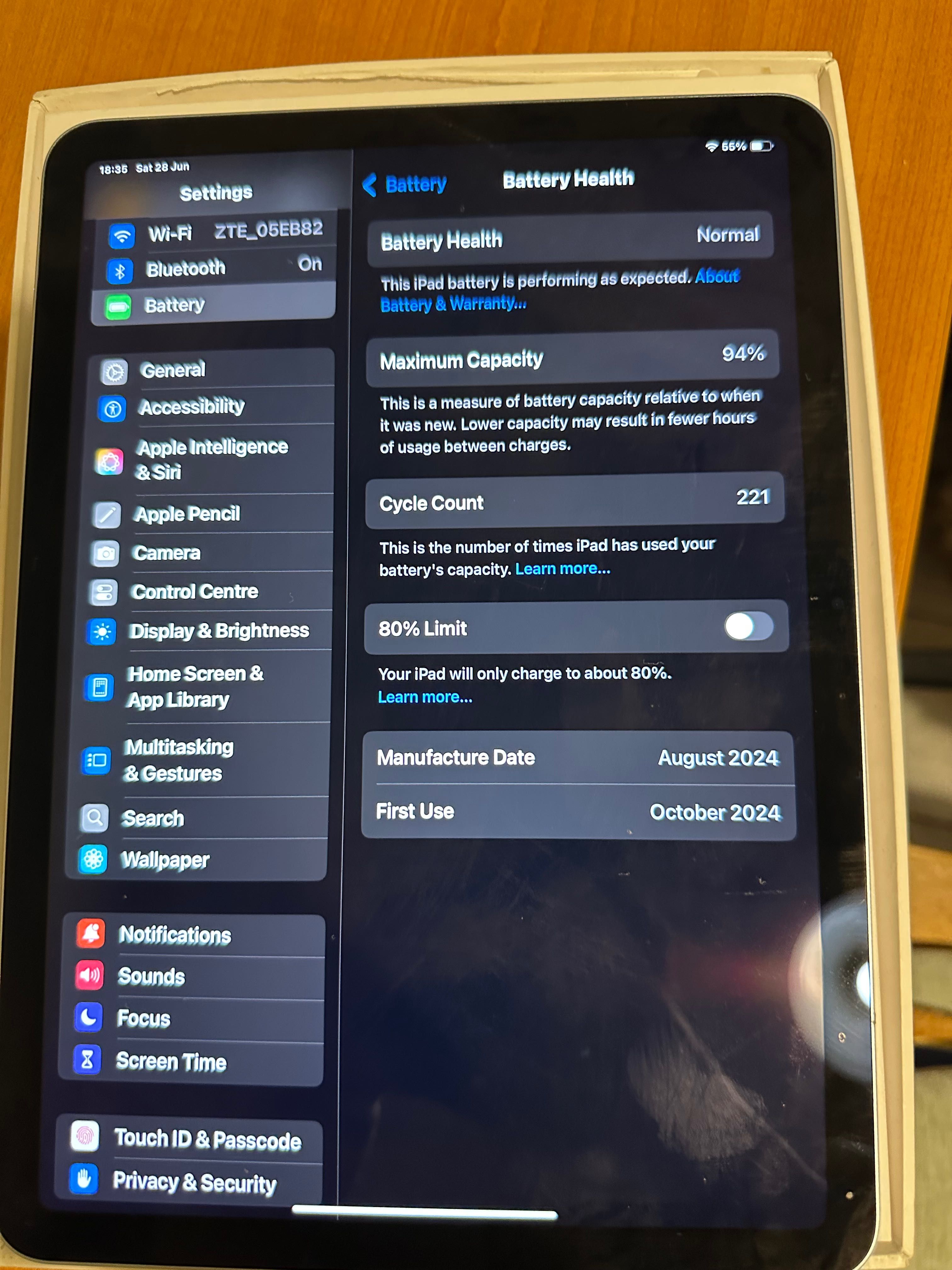 iPad Air 11-Inch (M2) 128GB 2024