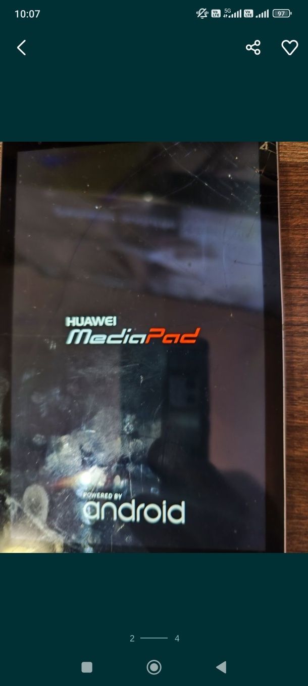 Tableta Huawei Mediapad T3 4g + wifi touch spart