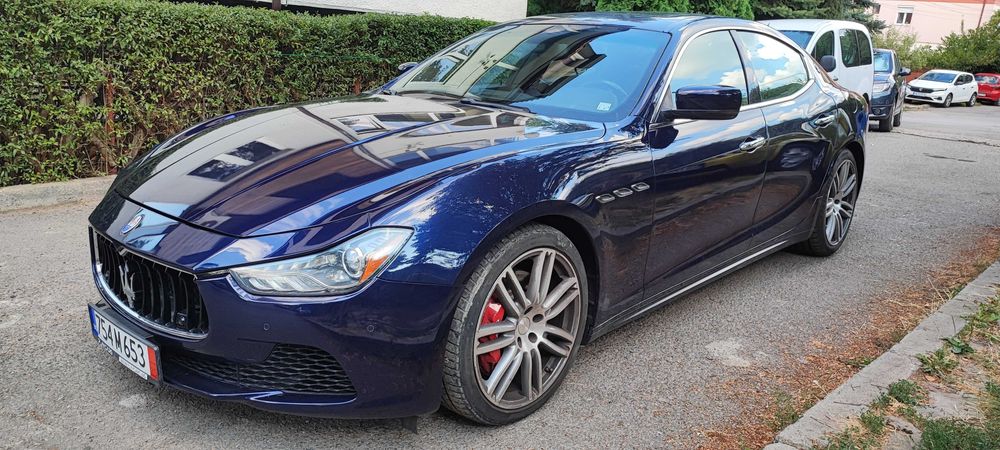Maserati Ghibli 3.0 S Q4 BI TURBO 410 кс 63000 км РЕАЛНИ!  4x4