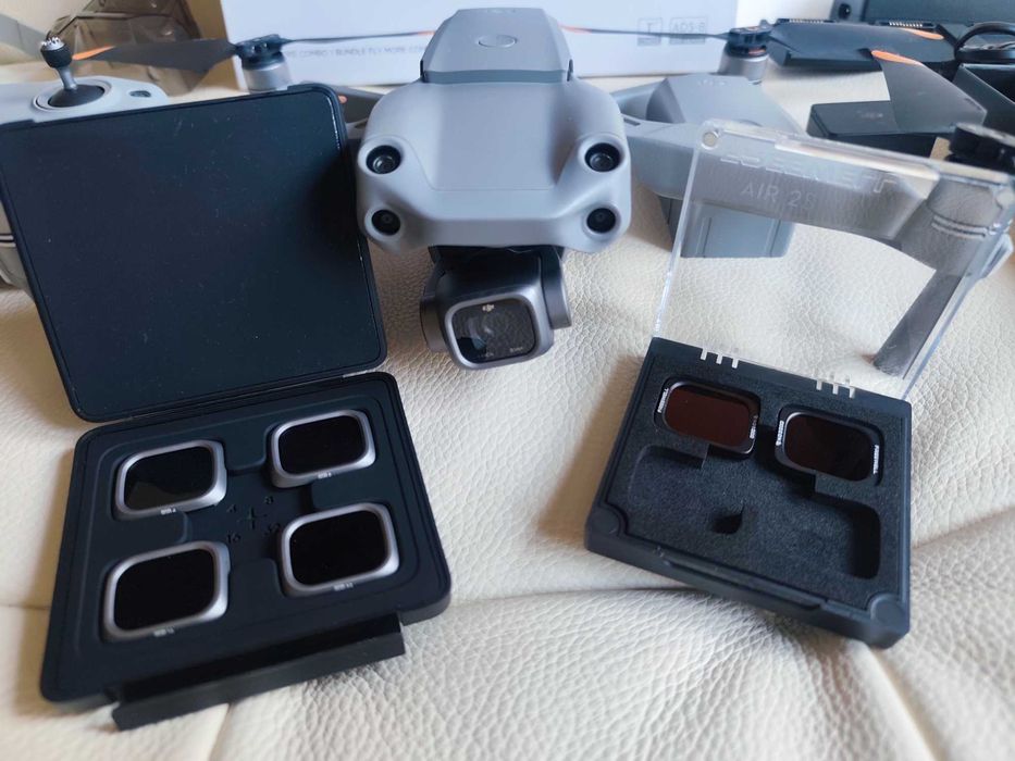 DJI Air 2S Fly More Combo – малко използван с допълнителни ND филтри
