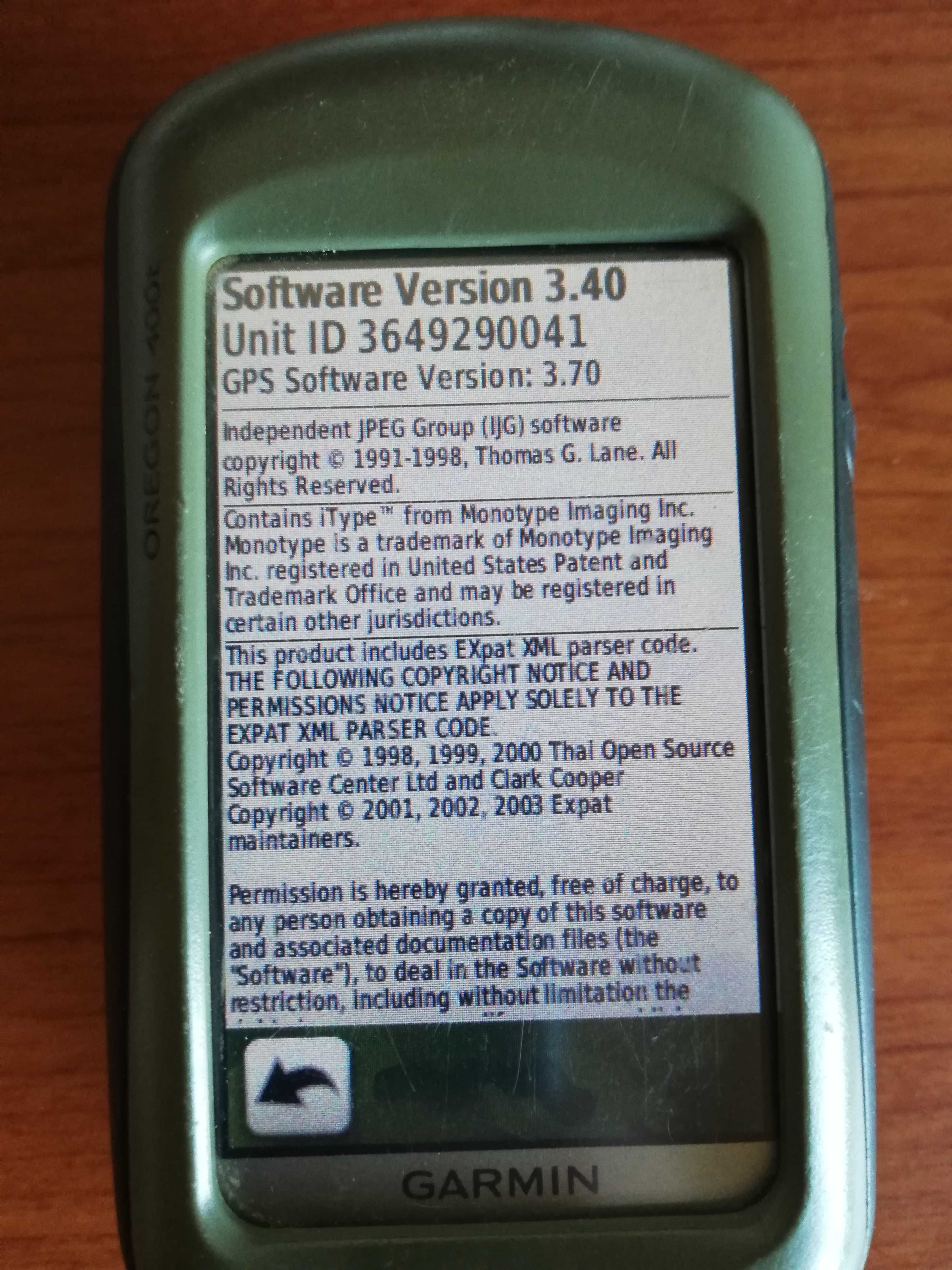 Garmin Oregon 400t туристическа навигация
