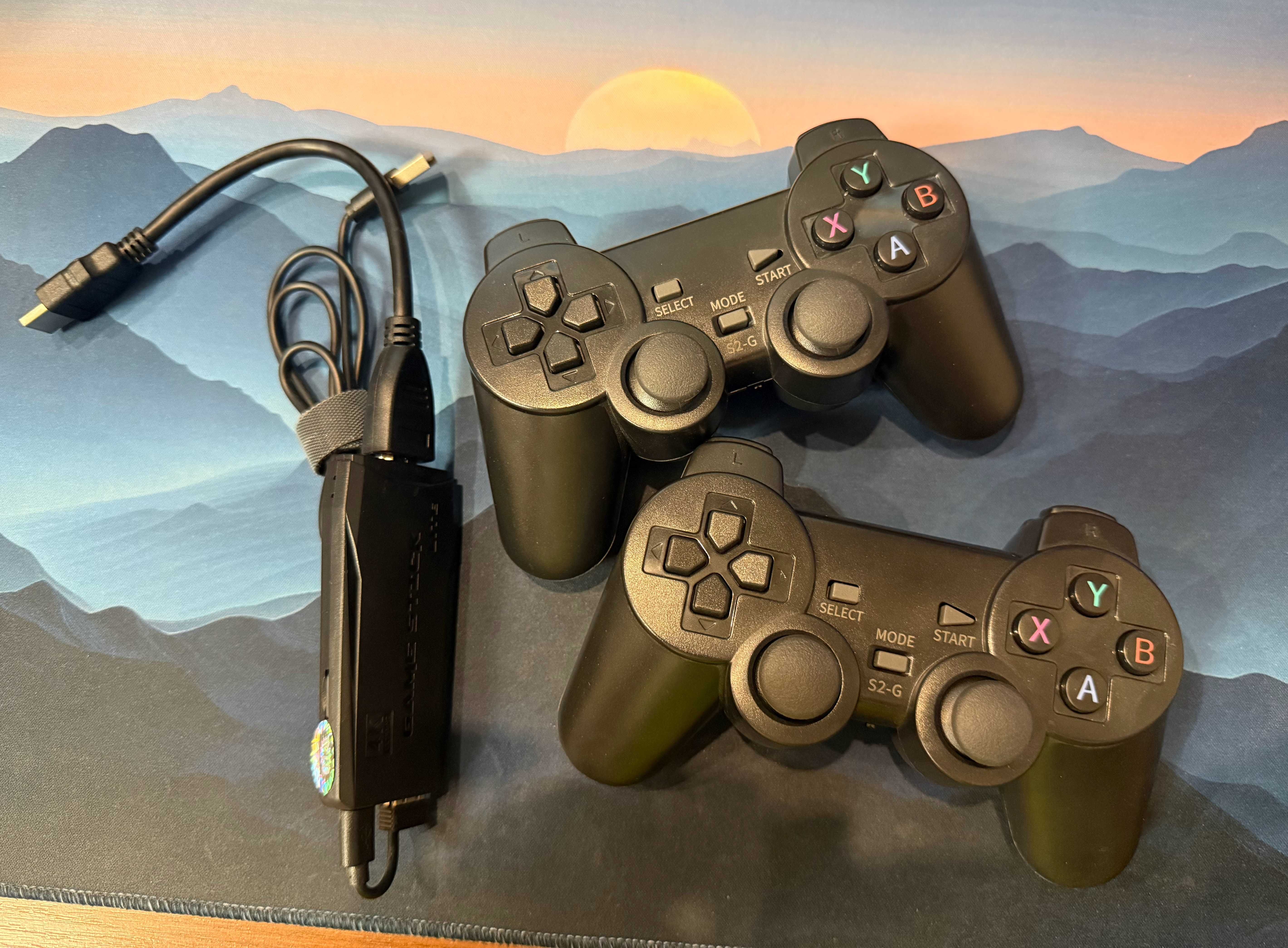 Ретро консоль, game stick со встроенными играми
