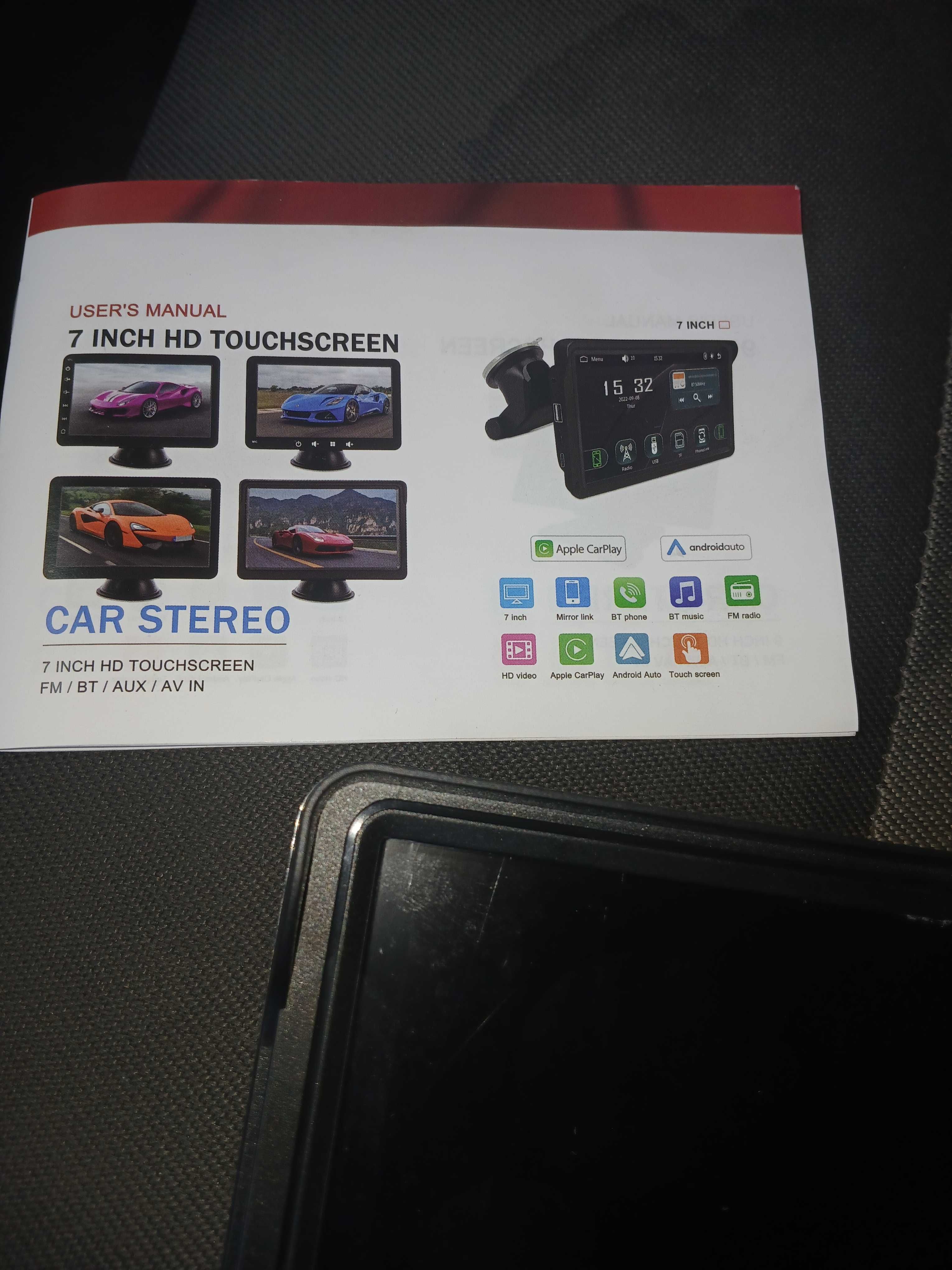 Carplay 7in androidauto i applecarplay
