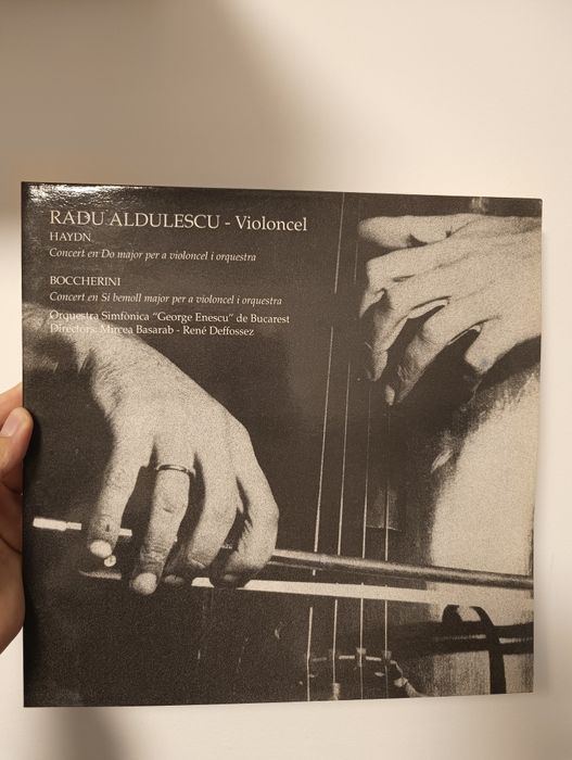 Disc vinil muzica clasică Radu Aldulescu