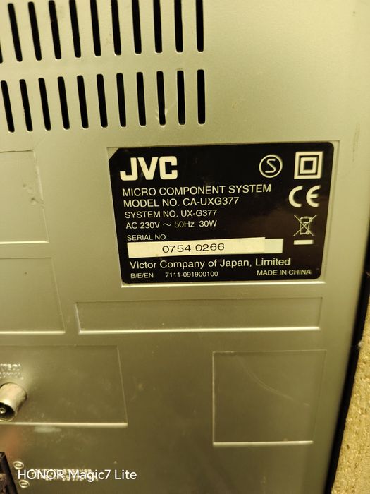 аудио система jvc