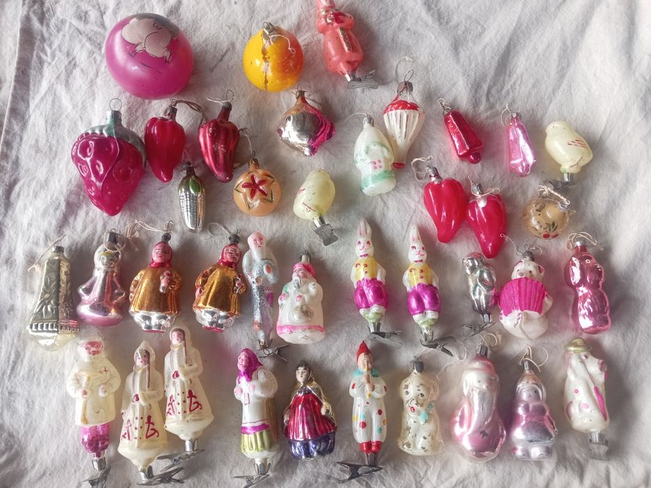 Ёлочные игрушки советские