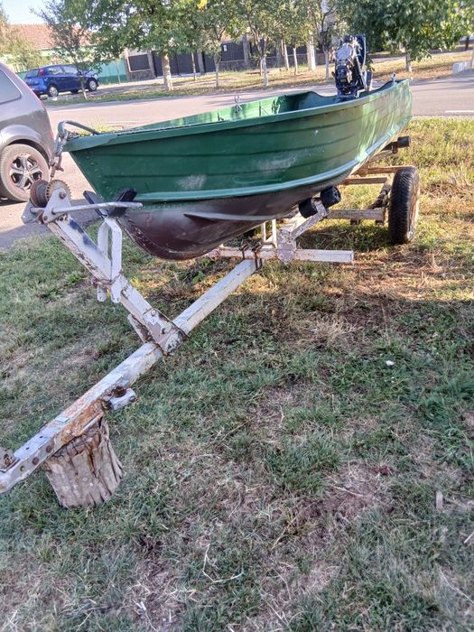 Barca aluminiu ital marine 370m motor yamaha 15hp2t
