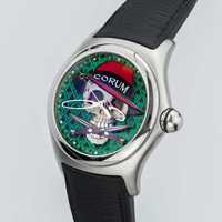 Corum Bubble 45mm Skull Gangster Limited edition