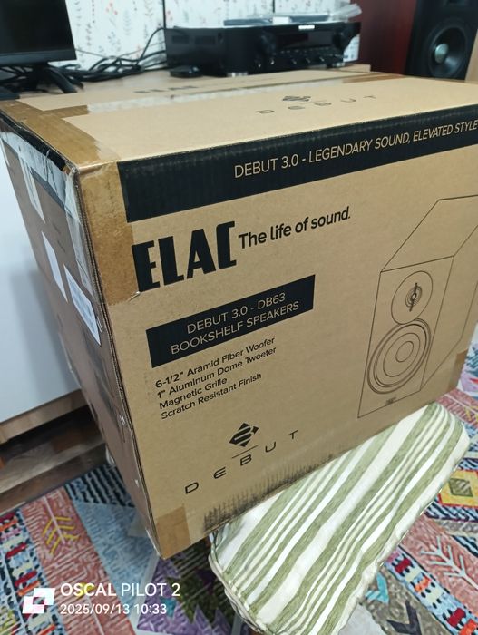 ELAC Debut 6.3 новые
