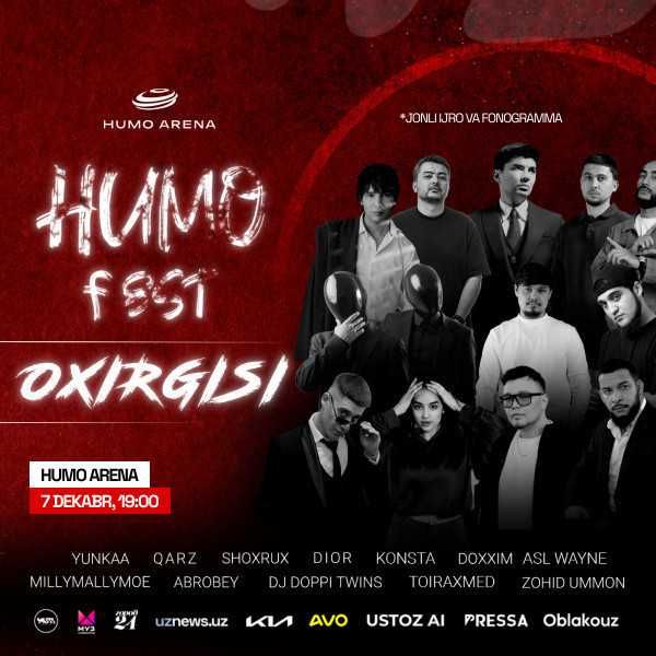 Humo Fest 3.0 Fan Zone arzon 7 dekabr