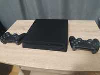 PS4 Slim with 2 controllers