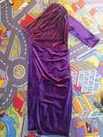 Rochie violet shein de ocazie  petite M cu o maneca