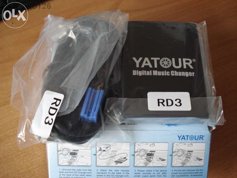 Дигитален чейджър Yatour Peugeot / Citroen RD3 (97 - 2004)