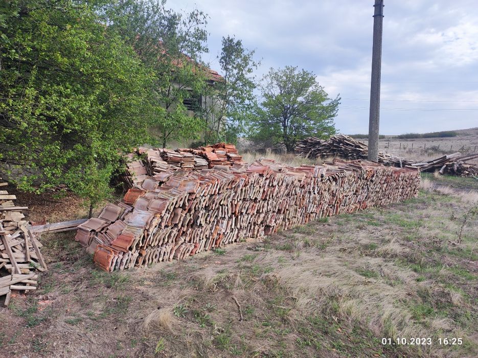 Керемиди, двуканални, български