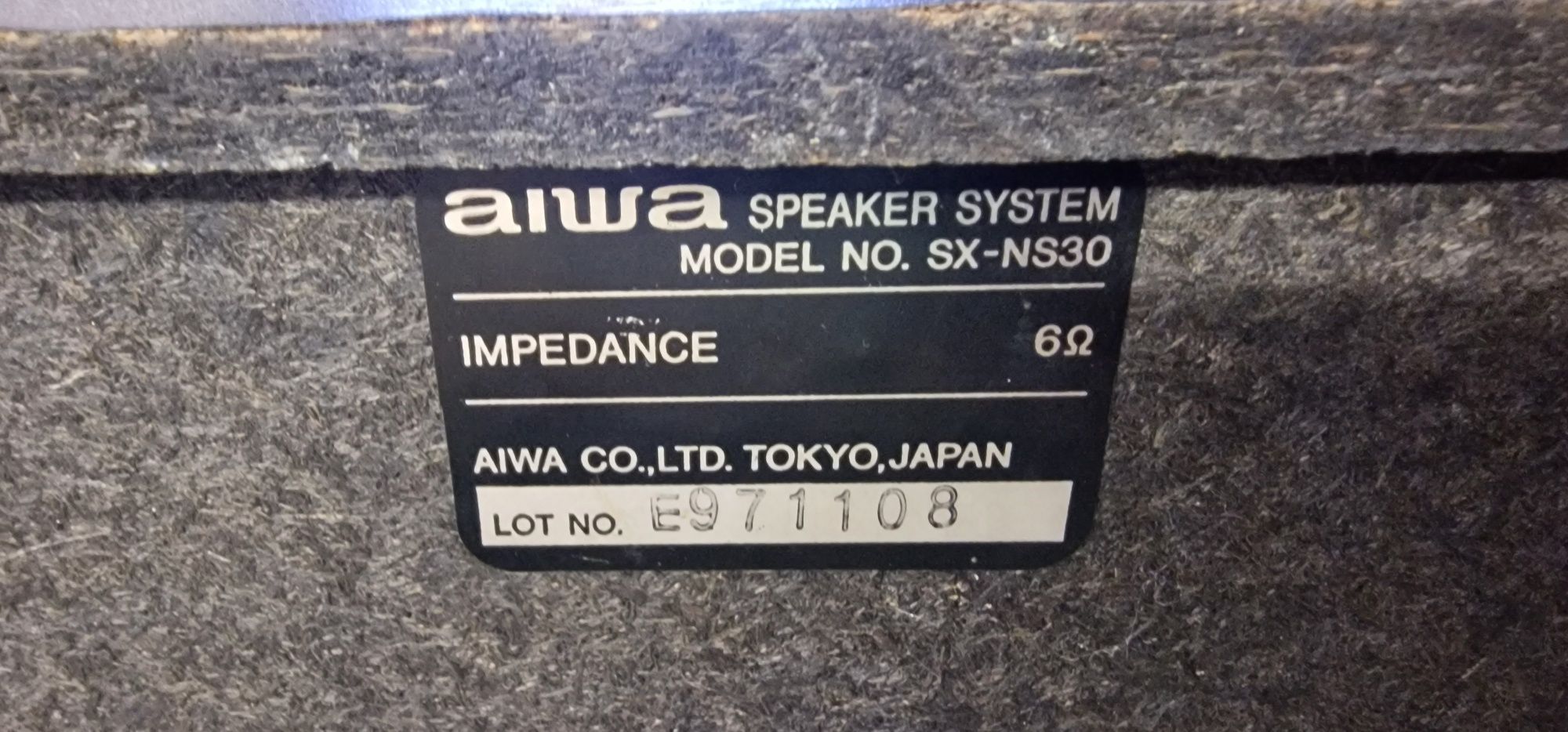 Японски колони aiwa sx-ns30 трилентови