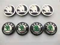 Капачки за Джанти за ШКОДА 56 и 65 мм.Цвят:Зелено/Черни и Черни. НОВИ!