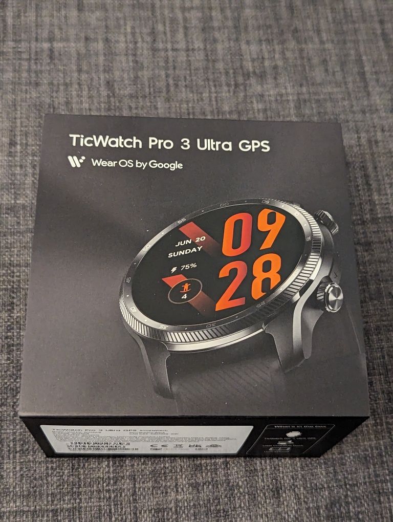 Ceas smart Ticwatch Pro 3 Ultra GPS