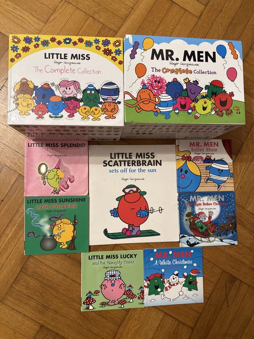Little Men si Little Miss complete collections colectii carti