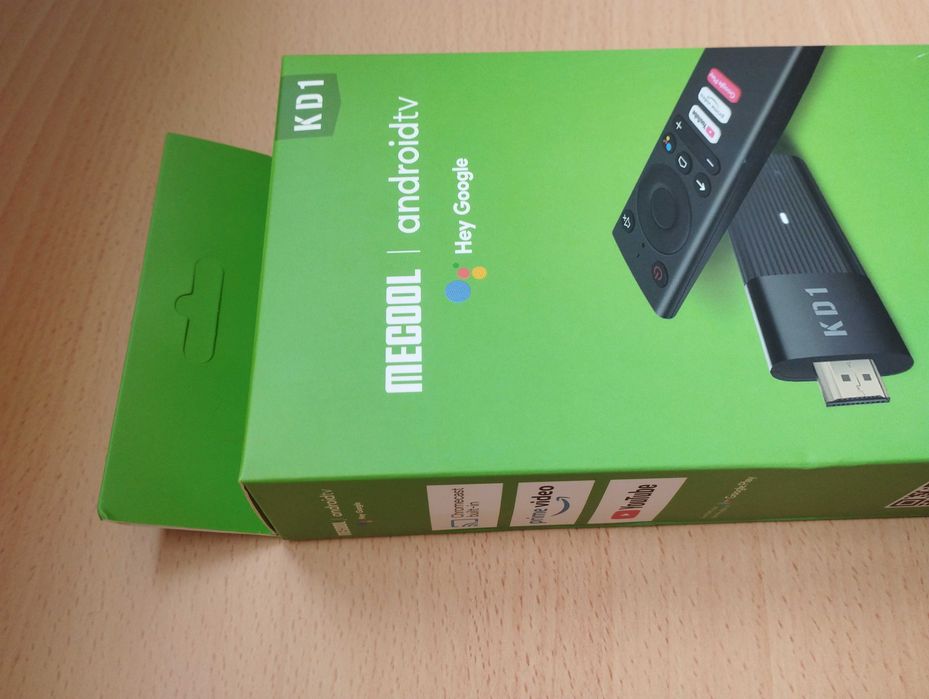Mecool KD1 Android TV Stick 2GB Chromecast IPTV тв бокс медиаплеър