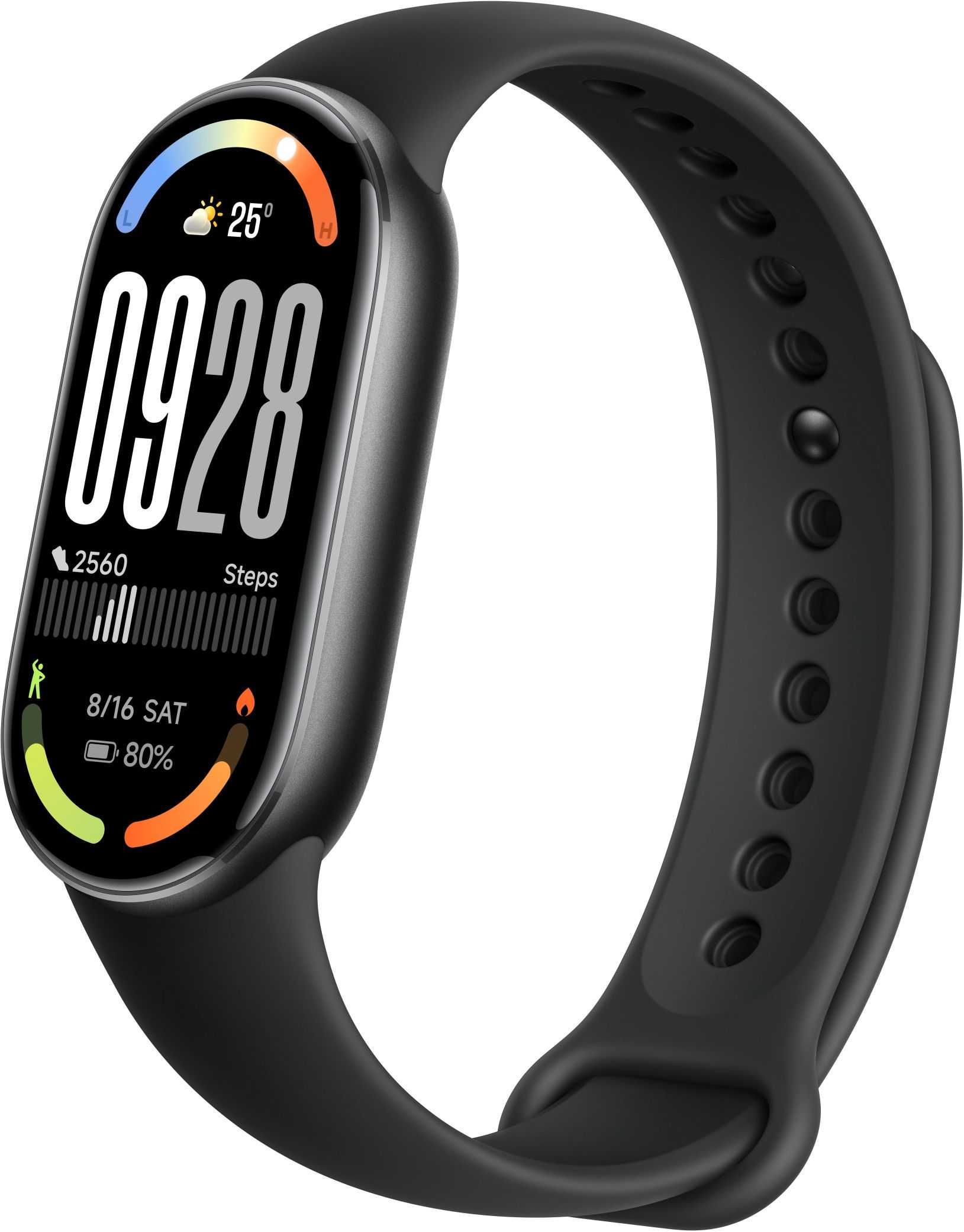 Xiaomi Smart Band 10 смарт часовник фитнес гривна, черна, като нова