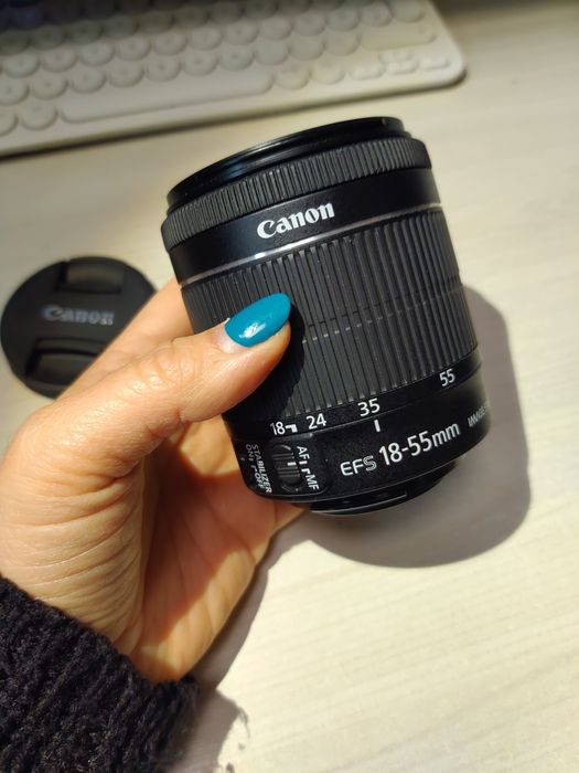 Obiectiv Canon EFS 18-55mm, STM