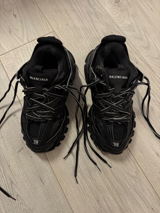 Дамски черни обувки Balenciaga track