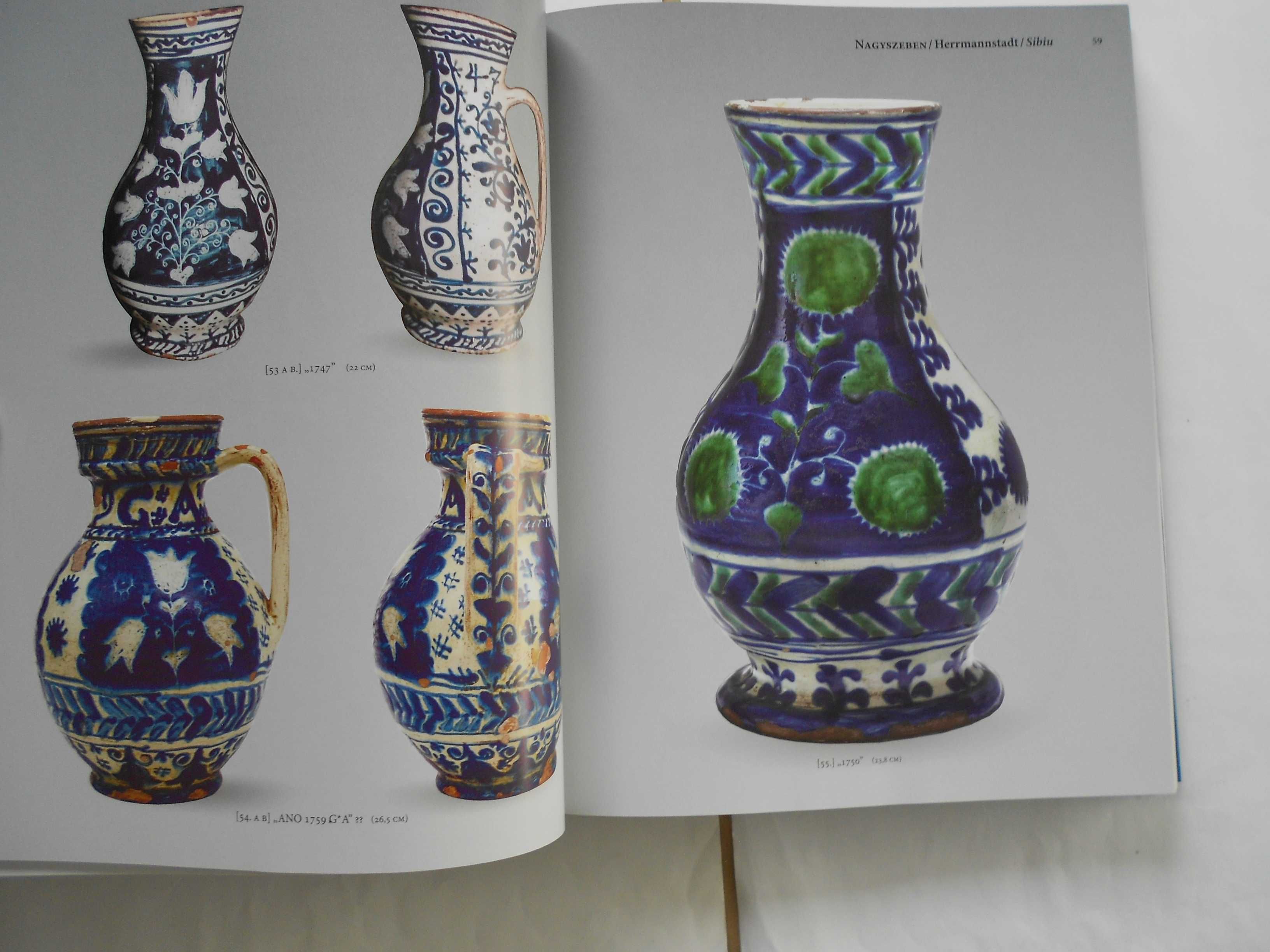 Album Ceramica din Transilvania 1700 - 1900. Limba romana, 1033 piese