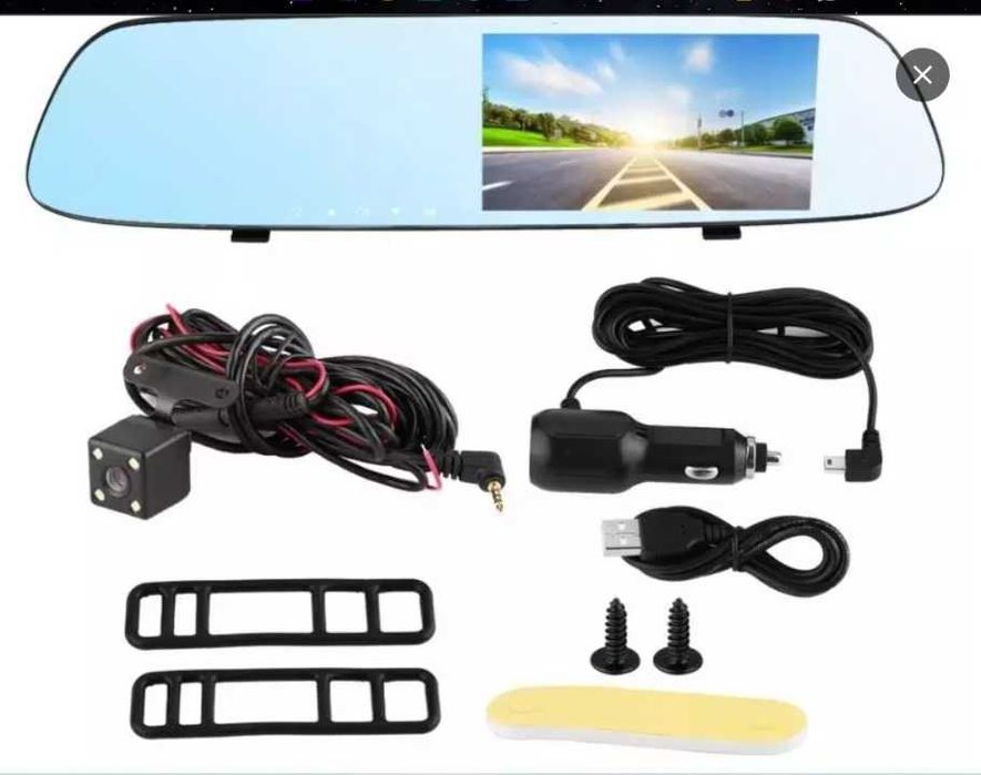 Camera Video Auto Tripla DVR camera auto umblera umbrele