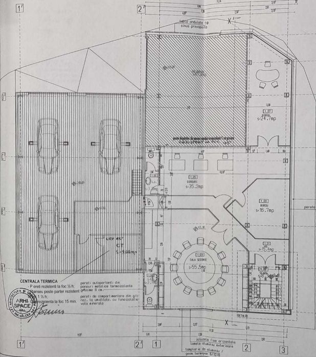 De vanzare Imobil P+2E+.. pentru birouri locuinte  Open space
