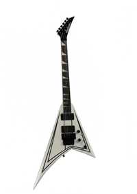 Jackson RRXMG X Series Rhoads - Snow White with Black Pinstripe