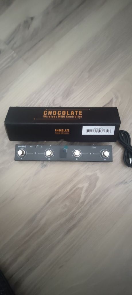 PEDALĂ NOUA M-VAVE Chocolate BT Wireless MIDI Controller Reîncărcabil