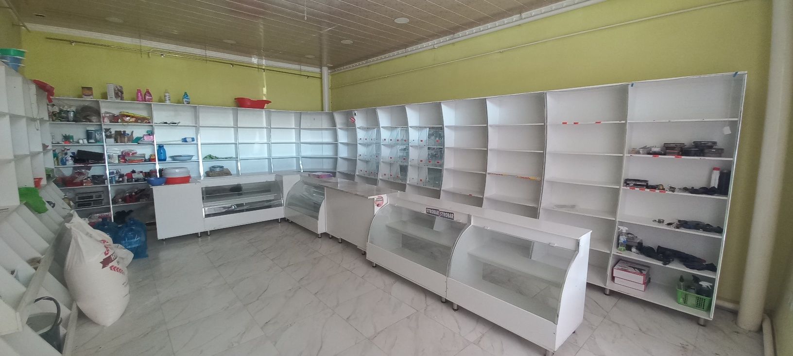 Бизнес бошлаш учун зур танлов магазин учун мулжалланган стеллажлар