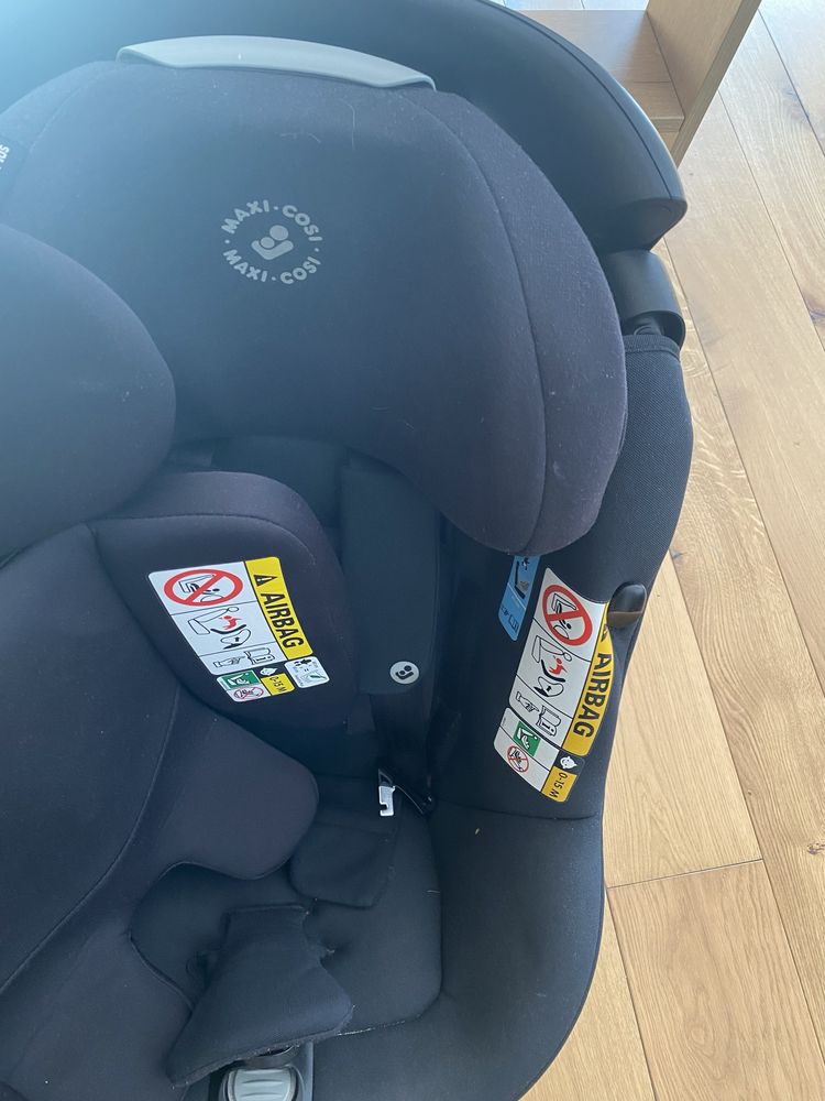 Scaun auto Isofix I-Size Maxi Cosi AxissFix, 61-105 cm, rotatie 360