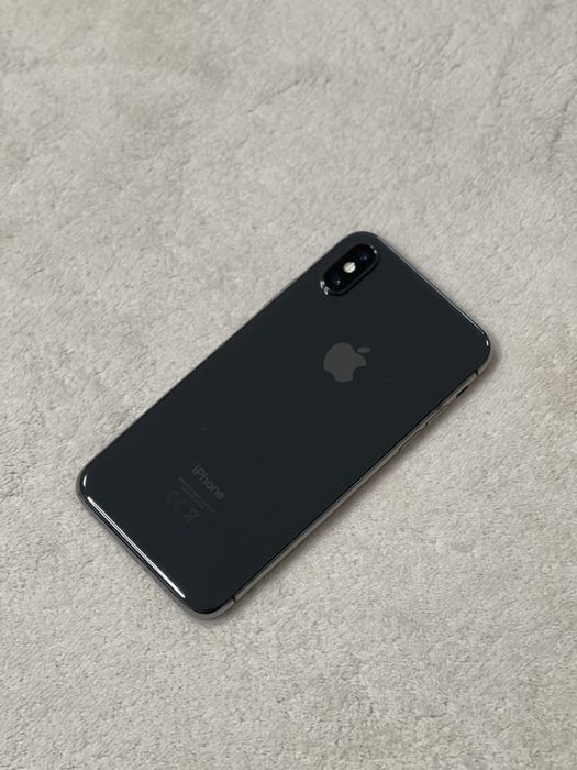iPhone X Negru 64 GB 100% baterie impecabil
