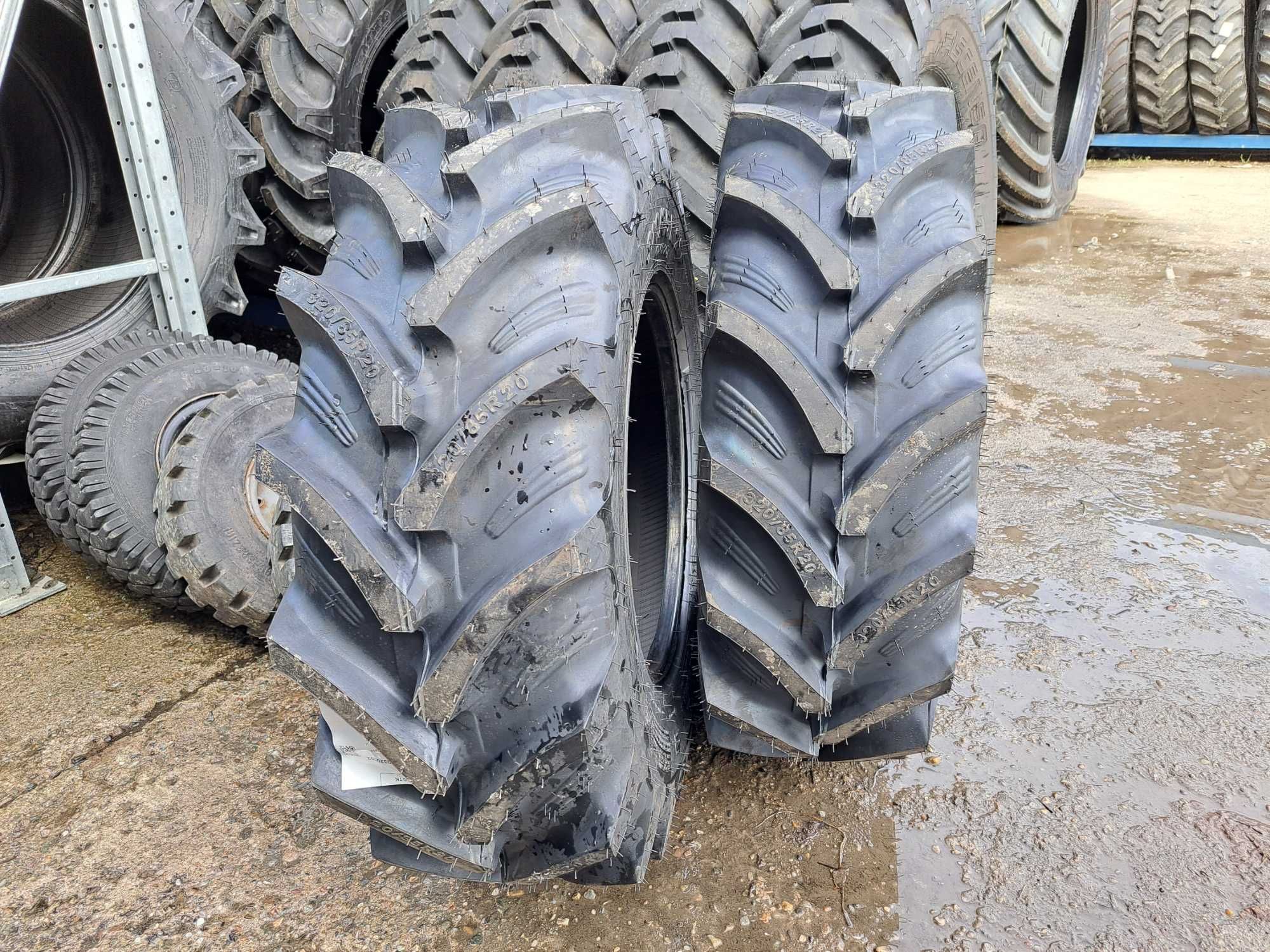 Cauciucuri noi 320/85R20 OZKA anvelope radiale 12.4R20 pentru TRACTOR