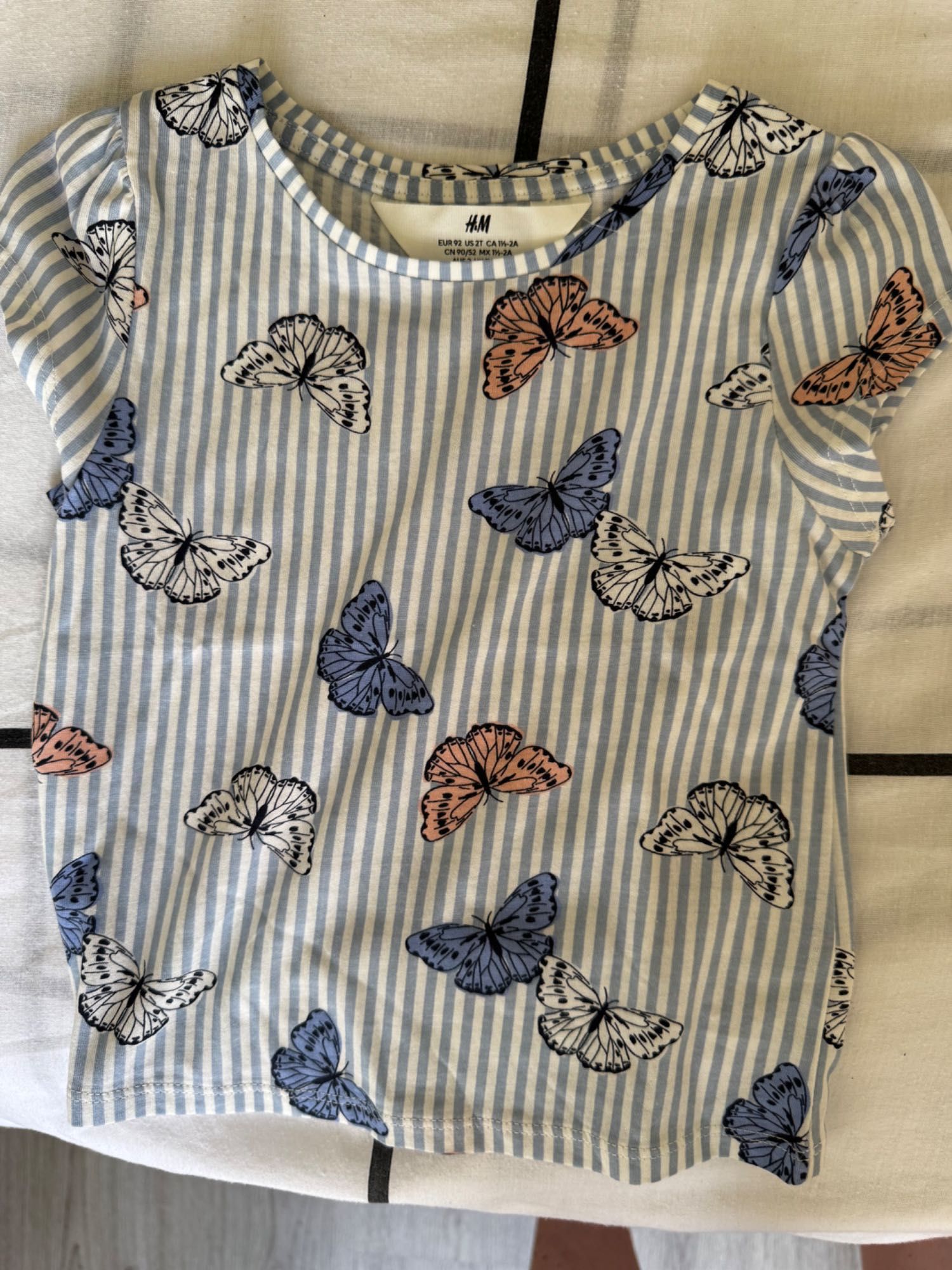 Рокличка за момиче + тениска H&M 92 размер