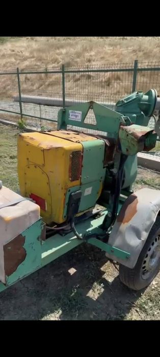 Motopompa de apa remorcabilă