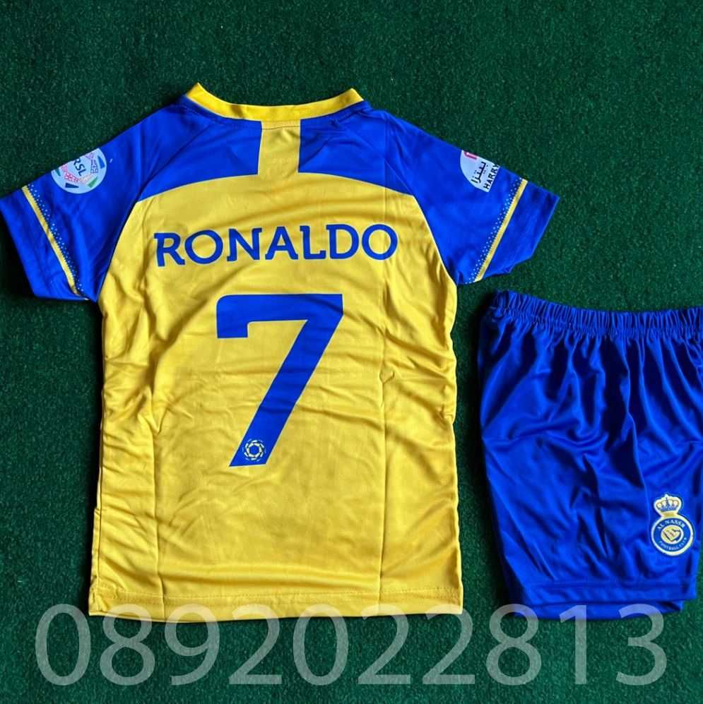 Нови Детски Екипи Роналдо - Ronaldo - Al Nassr - Ал Насър Размер 140