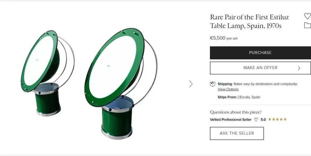 Aplice perete Estiluz, Art Deco, MCM, vintage