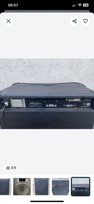 Fender KXR 100 amplificator