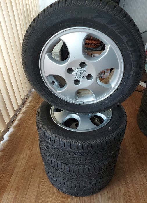 Jante Aluminiu Opel + Anvelope Vara