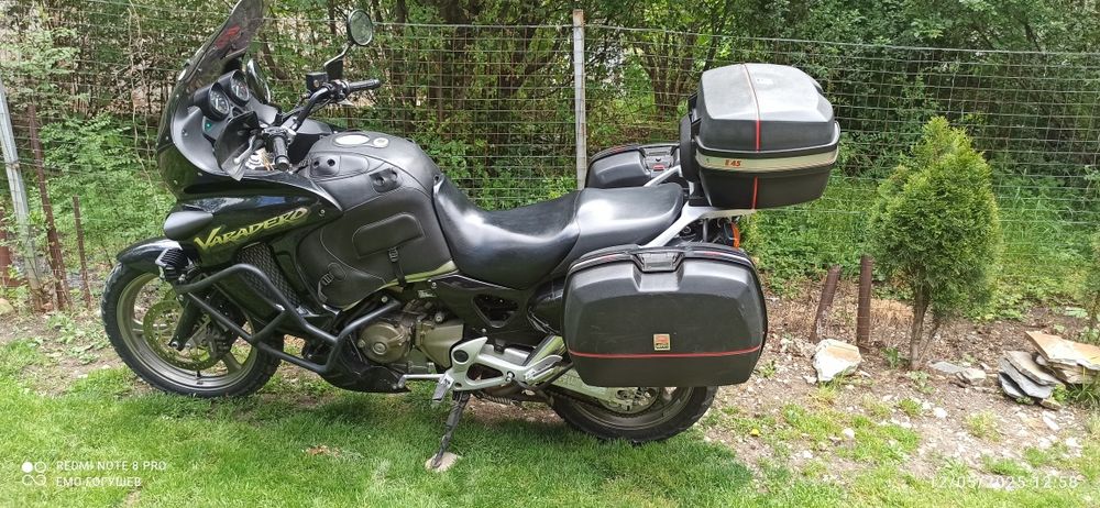 Honda Varadero.Нови гуми,масла,филтри.3куфара.всичко платено