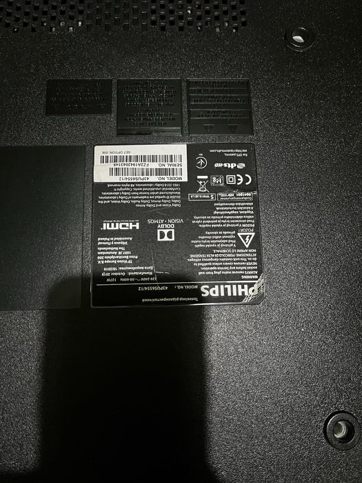 Smart tv Philips 43pus6554/12